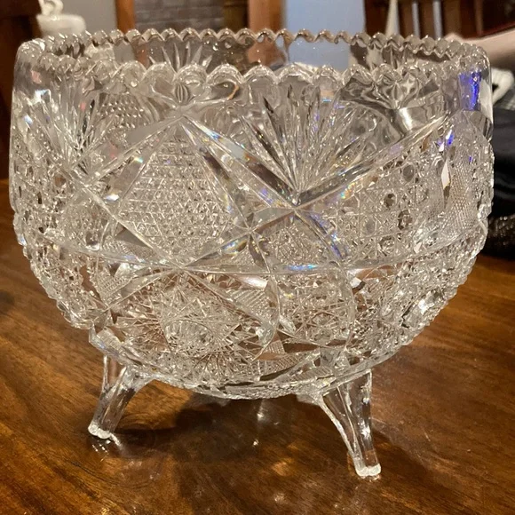 American Brilliant bowl - Picture 1 of 3